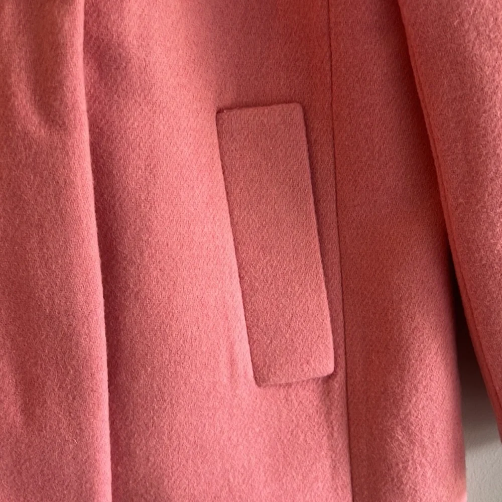 NWT J. Crew Mercantile City Coat *Rare Pink* - Picture 2 of 6